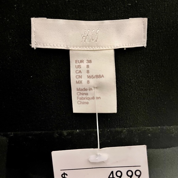 H&M Black Dressy Jacket - Picture 3 of 3